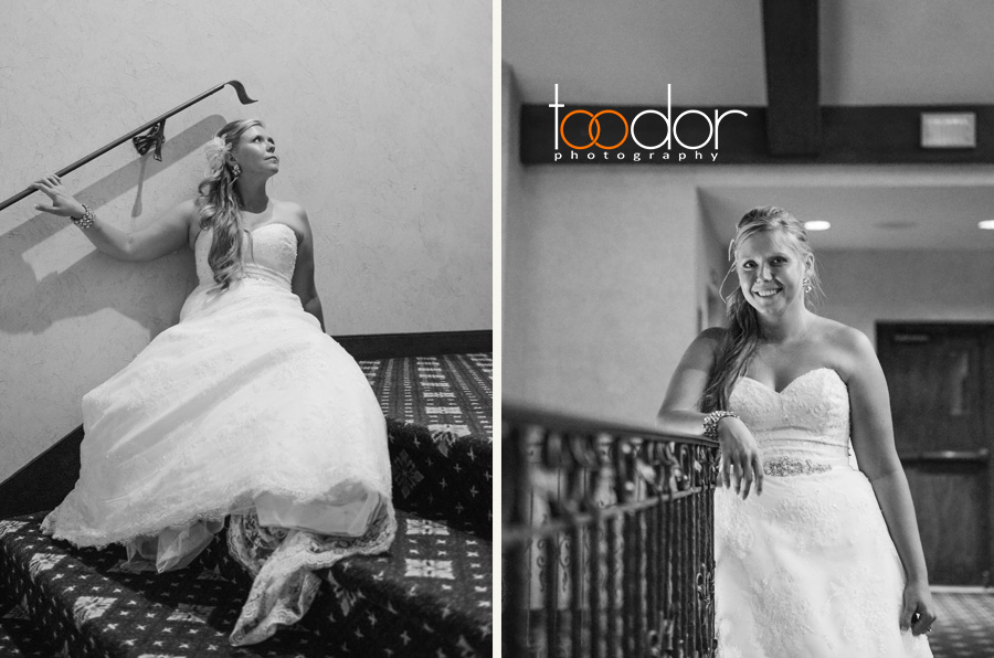 Beautiful young couple, classic wedding. Photos at the Lac Carling's Reception hall, Laurentides, Quebec